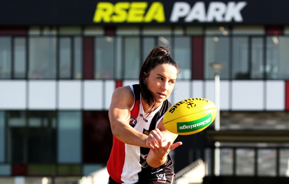 RSEA Park will be the centrepiece of summer in 2020, with St Kilda's AFLW team set to host four games at the iconic oval. - St Kilda Saints,AFLW